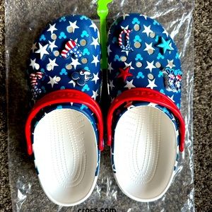 Disney Americana Crocs
